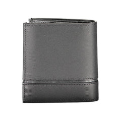 Calvin Klein Nero Leder Herren Geldbörse