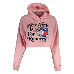 Tommy Hilfiger Rosa Baumwollpullover für Damen