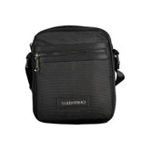 Mario Valentino Nero Polyester Herren Umhängetasche