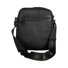 Mario Valentino Black Fabric Men's Shoulder Bag