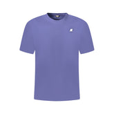 K-WAY Blue Cotton Men T-Shirt