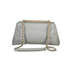 Mario Valentino Grigio Schultertasche aus Polyurethan für Damen