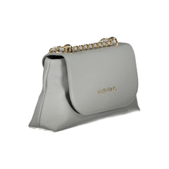 Mario Valentino Grigio Schultertasche aus Polyurethan für Damen