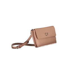 Calvin Klein Rosa Polyester Damen Umhängetasche