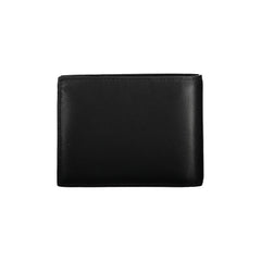 Calvin Klein Herren-Geldbörse aus schwarzem Leder