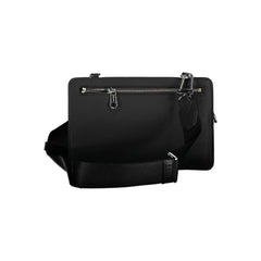 Calvin Klein Schwarze Herren-Umhängetasche aus Polyester