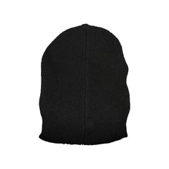 Calvin Klein Nero Acrylic Men Scarf Set