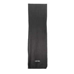 Calvin Klein Black Cotton Scarf
