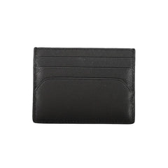 Tommy Hilfiger – Schwarze Lederbrieftasche für Herren