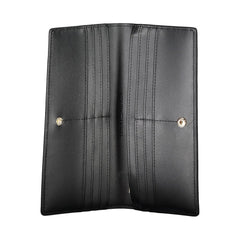 Tommy Hilfiger Black Polyurethane Women Wallet