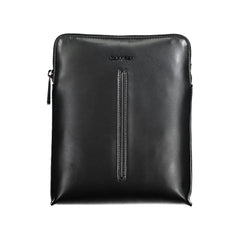 Calvin Klein Schwarze Herren-Umhängetasche aus Polyurethan