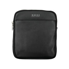 Guess Jeans Nero Poliuretano Men Shoulder Bag
