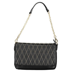 Mario Valentino Nero Damenhandtasche aus Polyurethan