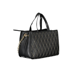 Mario Valentino Nero Damenhandtasche aus Polyurethan
