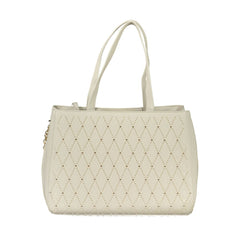 Mario Valentino Bianco Damenhandtasche aus Polyurethan