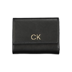 Calvin Klein Nero Polyurethane Women Wallet