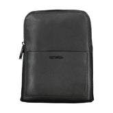 Calvin Klein Black Polyurethane Men's Shoulder Bag