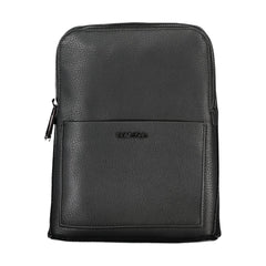 Calvin Klein Black Polyurethane Men's Shoulder Bag