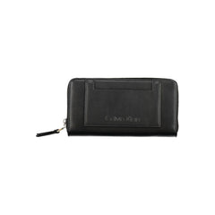 Calvin Klein Schwarze Polyester Damen Geldbörse