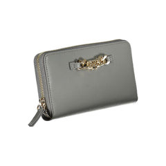 Tommy Hilfiger Grau Polyurethan Damen Portemonnaie