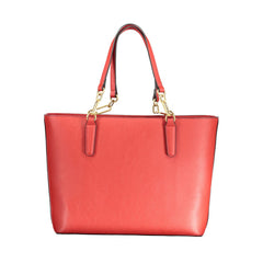 Mario Valentino Rosso Polyurethane Women's Bag