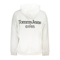 Tommy Hilfiger Herren-Kapuzen-Sweatshirt aus weißer Baumwolle