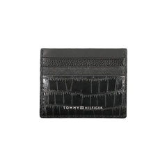 Tommy Hilfiger – Schwarze Herren-Geldbörse aus Leder