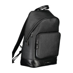 Calvin Klein Schwarzer Polyester Herren Rucksack