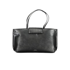 Calvin Klein Schwarze Polyester-Damenhandtasche