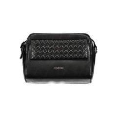 Calvin Klein Schwarze Polyester Damen-Umhängetasche