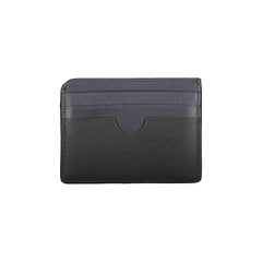 Tommy Hilfiger Black Leather Men Wallet