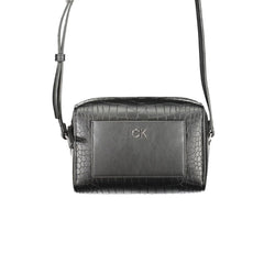 Calvin Klein Schwarze Polyester Damen-Umhängetasche
