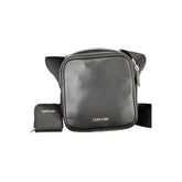 Calvin Klein Black Polyurethane Men Shoulder Bag