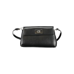 Calvin Klein Schwarze Polyester-Damenhandtasche