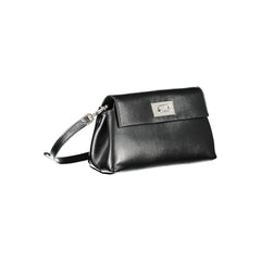 Calvin Klein Schwarze Polyester-Damenhandtasche