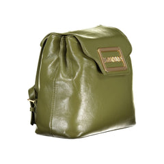 Mario Valentino Verde Polyurethan Damen Rucksack