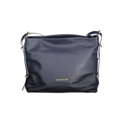 Mario Valentino Blau Polyurethan Damenhandtasche