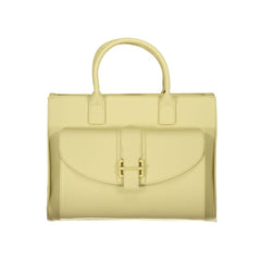 Mario Valentino Verde Polyurethan Damenhandtasche
