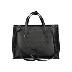 Mario Valentino Schwarze Handtasche für Damen aus Polyurethan