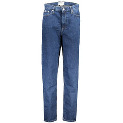 Calvin Klein Blau Baumwolle Damenjeans