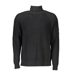 Calvin Klein Black Wool Mens Sweater
