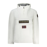 Napapijri Weiße Polyamid Herrenjacke