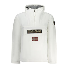 Napapijri Weiße Polyamid Herrenjacke