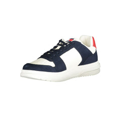 Tommy Hilfiger – Blaue Leder-Sneaker für Herren