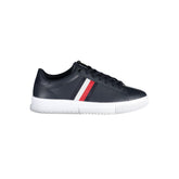 Tommy Hilfiger – Blaue Leder-Sneaker für Herren