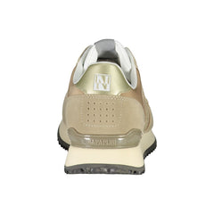 Napapijri Beige Polyester Women Sneaker