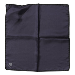 Dolce & Gabbana Blau DG Crown Seiden-Foulard für Herren