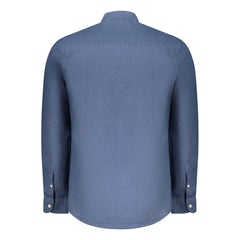 North Sails Blu Linen Men Shirt