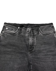 Dolce & Gabbana Graue Skinny Jeans aus Baumwolle mit mittlerer Bundhöhe