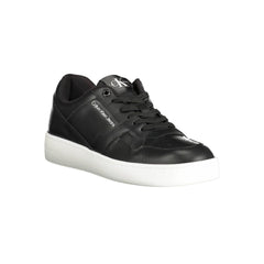 Calvin Klein Herren-Sneaker aus Polyester, Schwarz